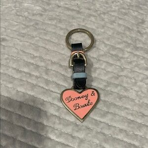 Dooney & Bourke Pink Heart Key Holder